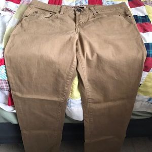 Men's slim-skinny stretch khaki jeans  32x32
